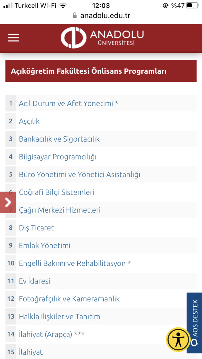 3. Üniversitemi okumak istiyorum açıktan sizce hangi bölümü tercih edeyim?