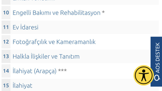 3. Üniversitemi okumak istiyorum açıktan sizce hangi bölümü tercih edeyim?