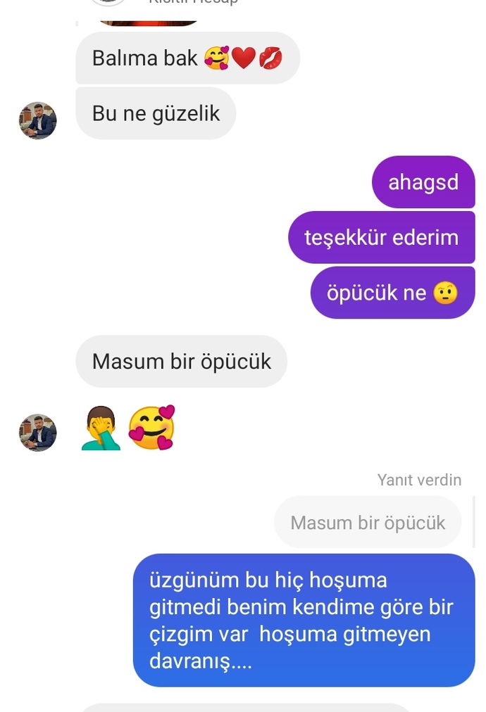 Hoşlandığım adamı çok mu tersledim resimli bakın kendini geri çekdi kim haklı?