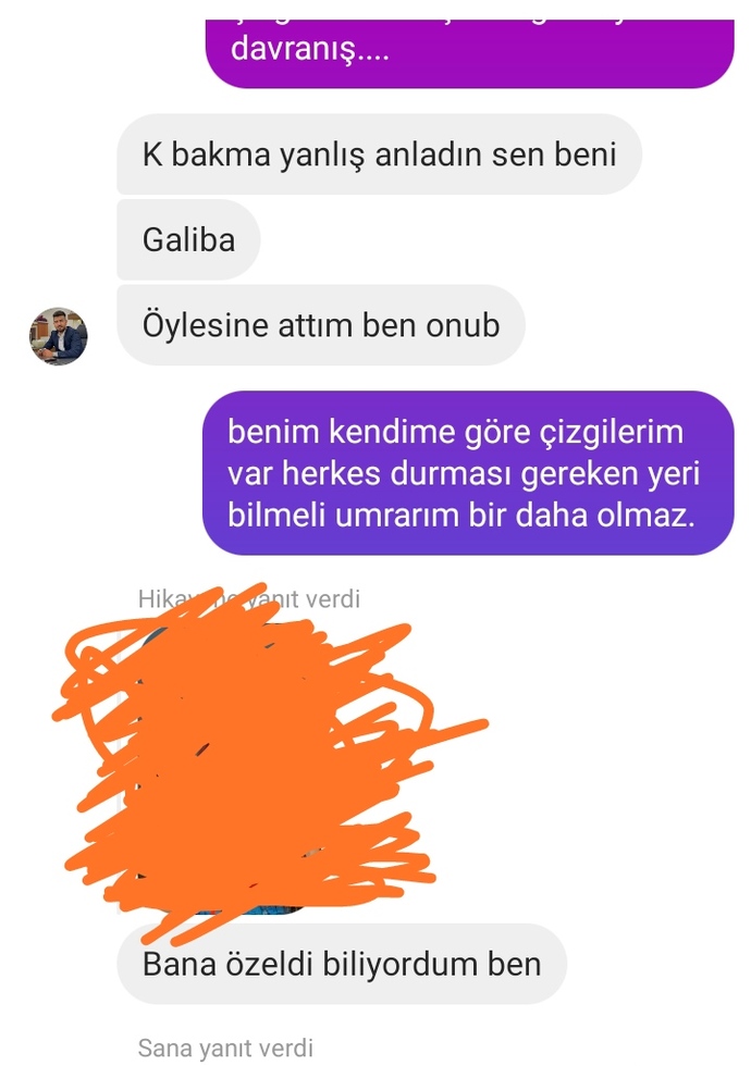 Hoşlandığım adamı çok mu tersledim resimli bakın kendini geri çekdi kim haklı?