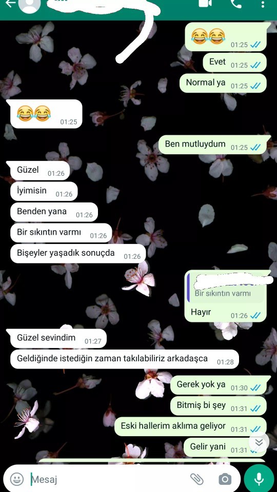 Üniversitede bana kötü şeyler yaşatan erkek arkadaşımla aylar sonra konuşmamız, beni mi yoklamış?