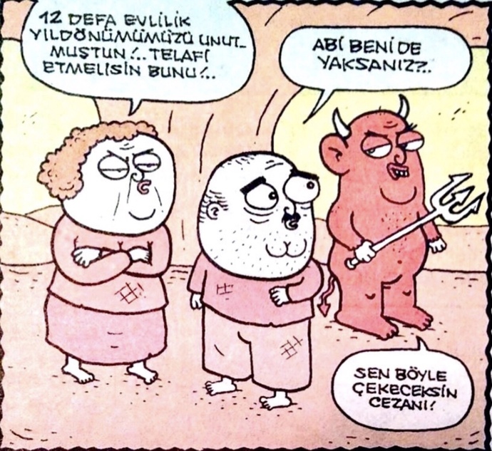 Cehennem denilince nedn herkesin aklına ateş geliyor?