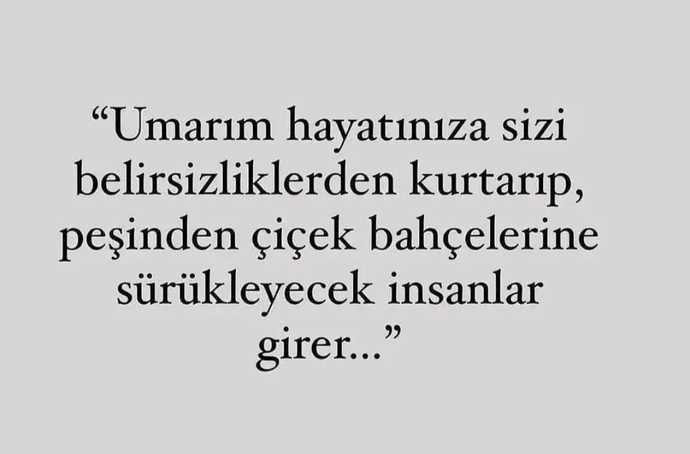 Bir iyi niyet mesajı yayınlayabilir misiniz?