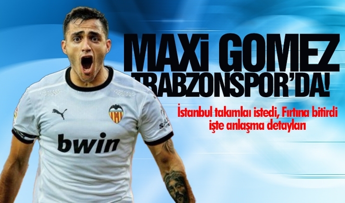 Maxi Gomez Trabzonsporda! Fenerbahçenin de istediği oyuncu sizce karadeniz ekibinde başarılı olabilir mi?