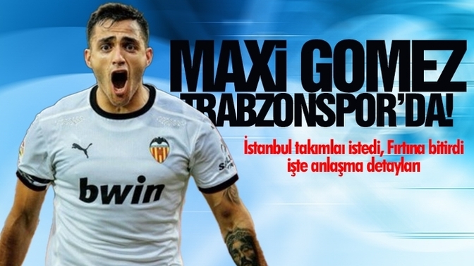 Maxi Gomez Trabzonspor'da! Fenerbahçe'nin de istediği oyuncu sizce karadeniz ekibinde başarılı olabilir mi?