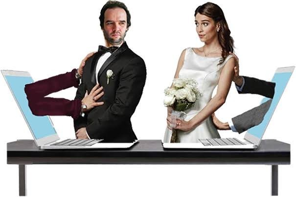 Sosyal medyadan tanışıp evlenir misin?