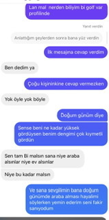 Bu m@la ne benim zengin karizma erkek sevmemden?