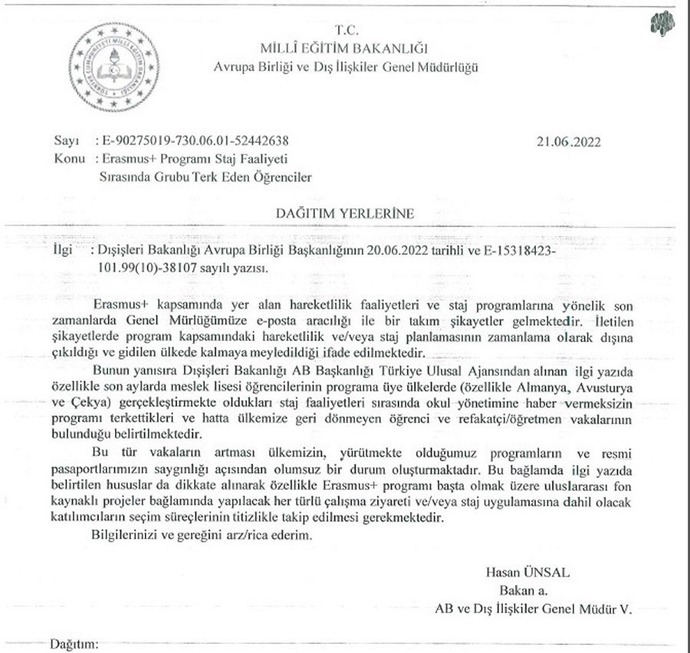 Erasmus programına katıldınız mı, katılmayı düşünüyor muydunuz?
