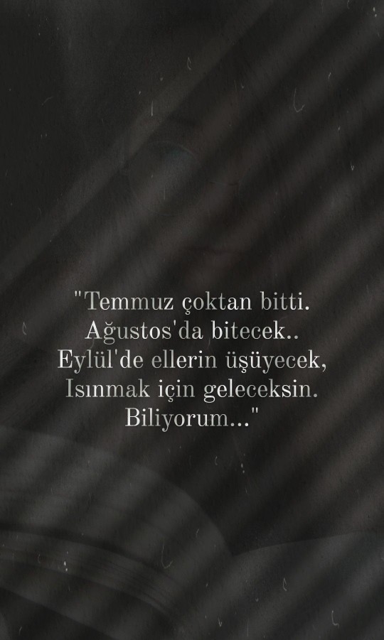🍂 Eylül hüzün ayıymış, dertlere bir hayırlı olsun almaz mıyız?