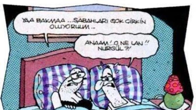 Uyandığınız da çirkin mi oluyonuz yoksa güzel mi?