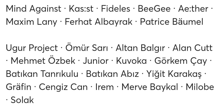 Electronica Festivaline katılacak KS üyeleri var mı?