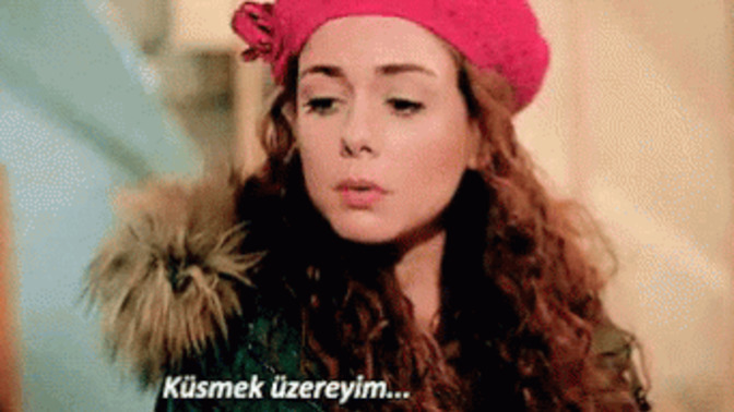 Küsünce nasıl tepki verirsin?