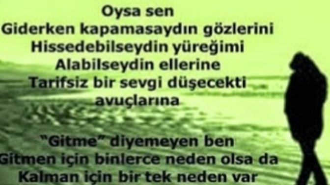 Giden kişi mi çok üzülür yoksa kalan mı? ?