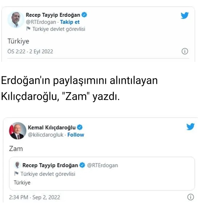OneWordTweet akımı çığ gibi büyüyor, sizin tek kelimeniz nedir?