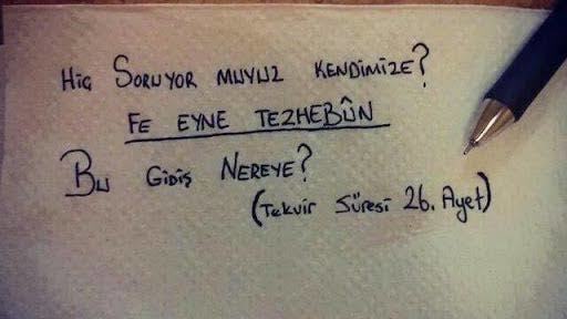 Tanrı vardır ama kuralları yoktur demekle, patron vardır ama kuralları yoktur demek aynı şey değil mi 🤔?