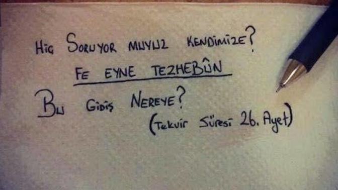 Tanrı vardır ama kuralları yoktur demekle, patron vardır ama kuralları yoktur demek aynı şey değil mi 🤔?