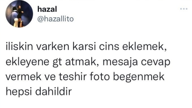 İlişki içerisindeyken sosyal medyadan karşı cinsi eklemek aldatmak mıdır?