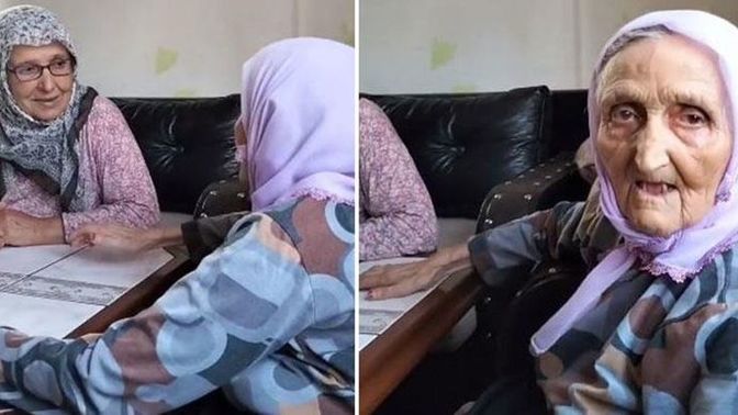 100 yaşındaki kadın, kızının 77 yaşında olmasına şaşırmış. Siz de annenizin gözünde çocuk musunuz hala?
