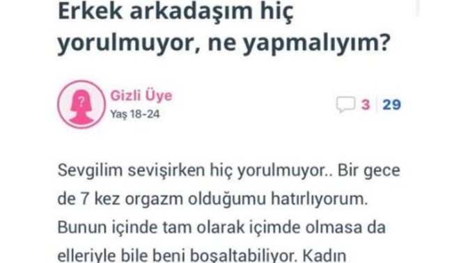 Sizin partneriniz de sekste yorulmak bilmese ne yapardınız?