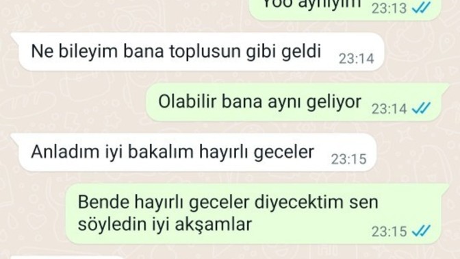 Siz söyleyin ne olacak?