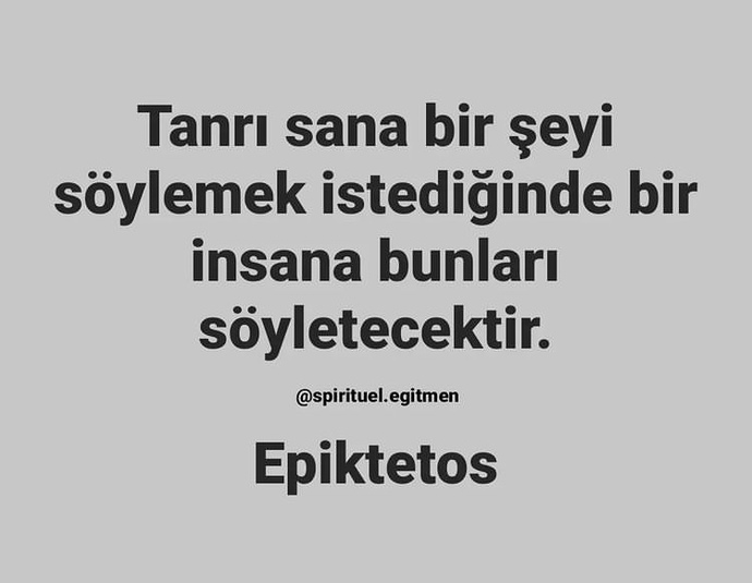 Karşımıza çıkan insanların bi nedeni varmıdır?