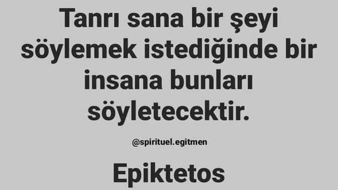 Karşımıza çıkan insanların bi nedeni varmıdır?