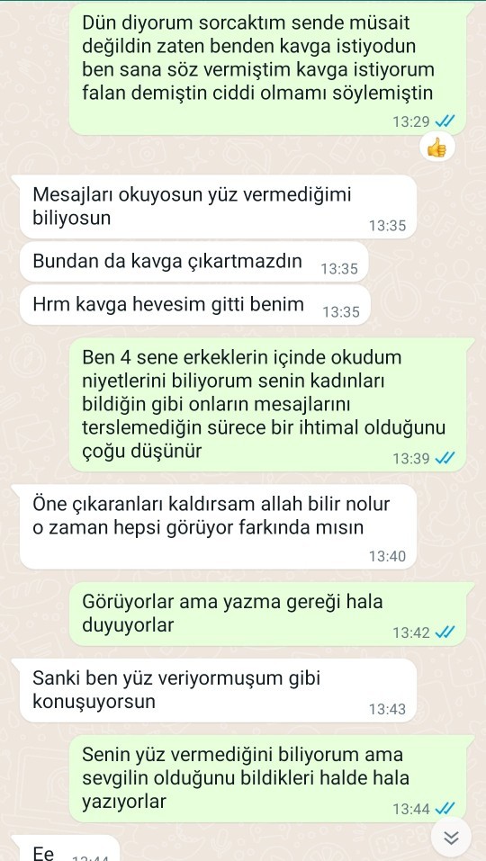 Sevgilimle kavga ediyoruz ne yapmalıyım?