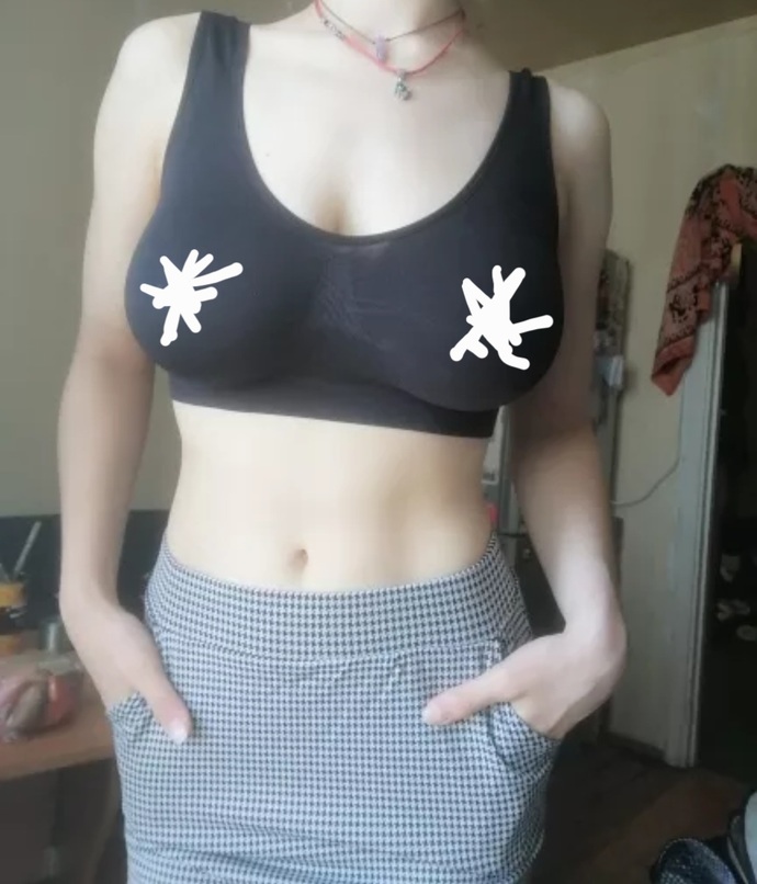 Crop top sütyene mi benziyor (kaldırıldığı için sansürleyip paylaşıyorum) ?