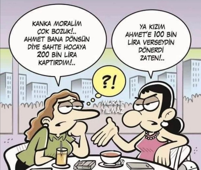 Sevgiliniz size dönsün diye ona büyü yaptırırmıydınız?