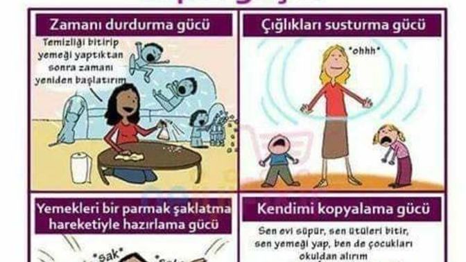 Annelerin süper gücü mü var?