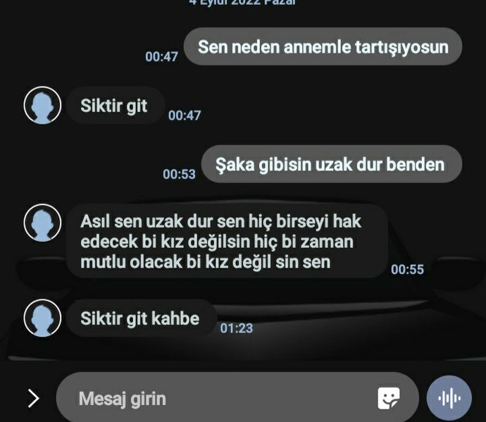 En son ki mesajlara hiç cevap vermeyerek doğrusunumu yapmışım?
