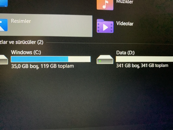 Depolama alanım Sims 4 için yeterli mi?