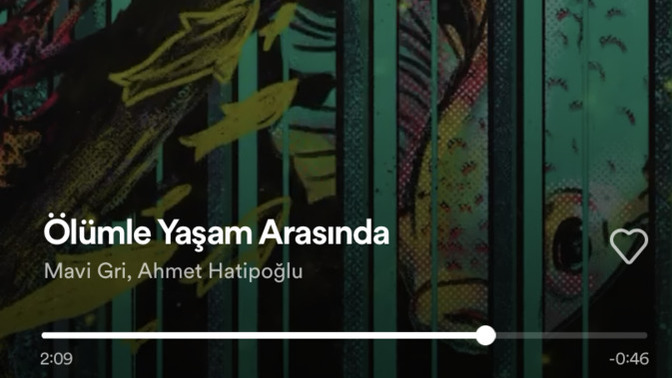 Şu an dinlediğiniz ya da en son dinlediğiniz şarkının adı?