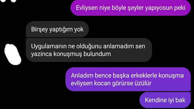 Sosyal medyadan kızla tanıştım, sonradan evli olduğunu söyledi. Niye baştan söylemiyor ki?