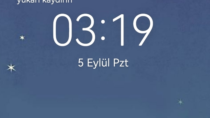 Duvar kağıdım nasıl?