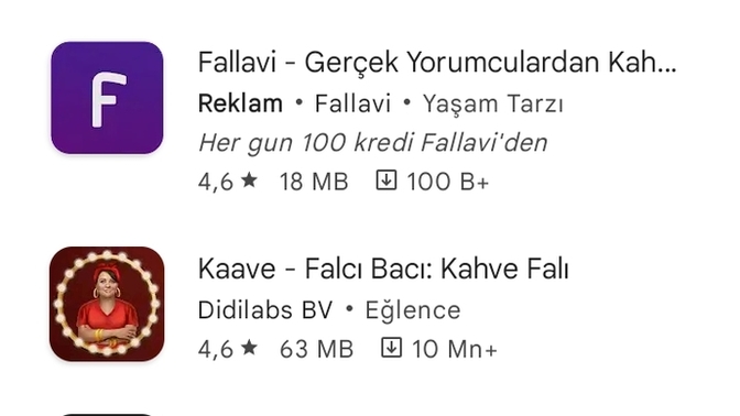 Kahve falı uygulamaları hangisi daha iyi?
