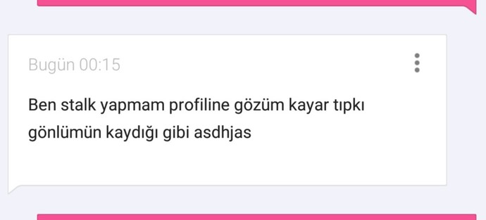 KSde stalkladığınız birisi var mı?