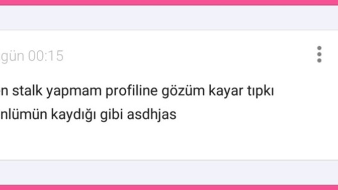 KS'de stalkladığınız birisi var mı?