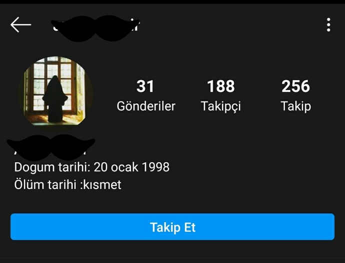 İnstagram biosuna şöyle şeyler yazmak çok itici değil mi?