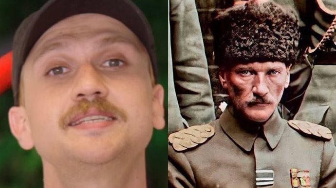 Aras Bulut İynemli, Atatürk rolü için sarışın oldu! Sizce Atatürke benzemiş mi?