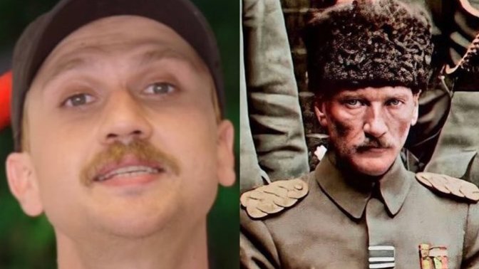 Aras Bulut İynemli, Atatürk rolü için sarışın oldu! Sizce Atatürk'e benzemiş mi?