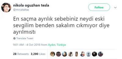 Duyduğunuz ya da yaşandığınız en garip ayrılık sebebi neydi?