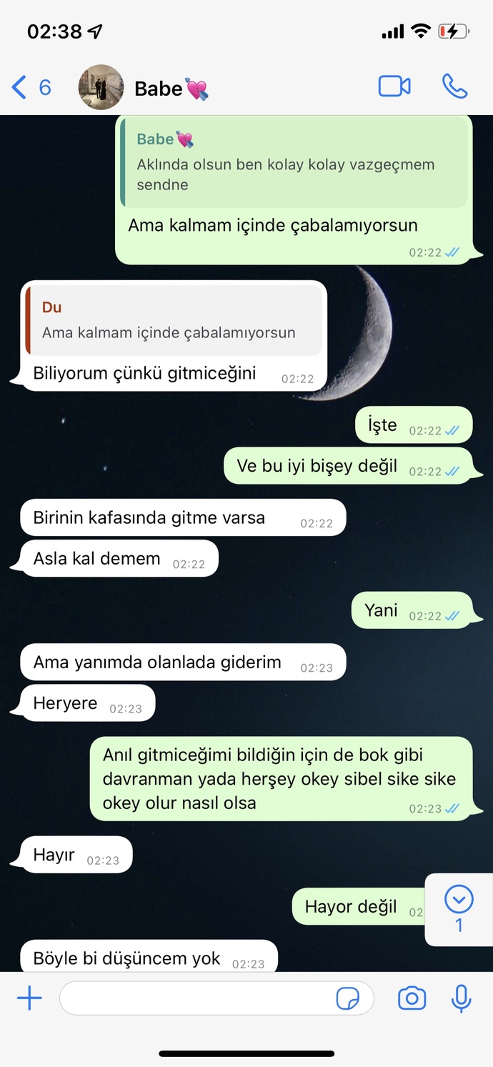 Sevgilimın yaptığı şeylere kırıldım?