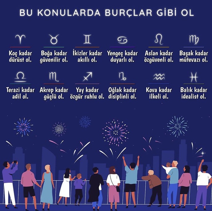Bu konularda burçlar gibi ol doğru mu?