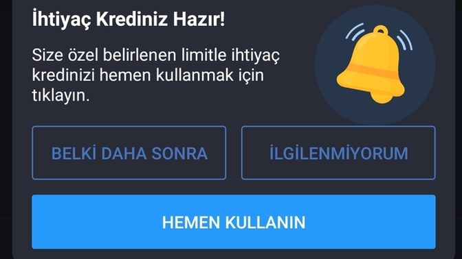 Bankalar niye zorla kredi vermek istiyor?