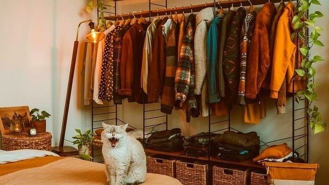 Kıyafetlerinizi dolapta mı yoksa giysi odasında açıkta mı muhafaza ediyorsunuz?