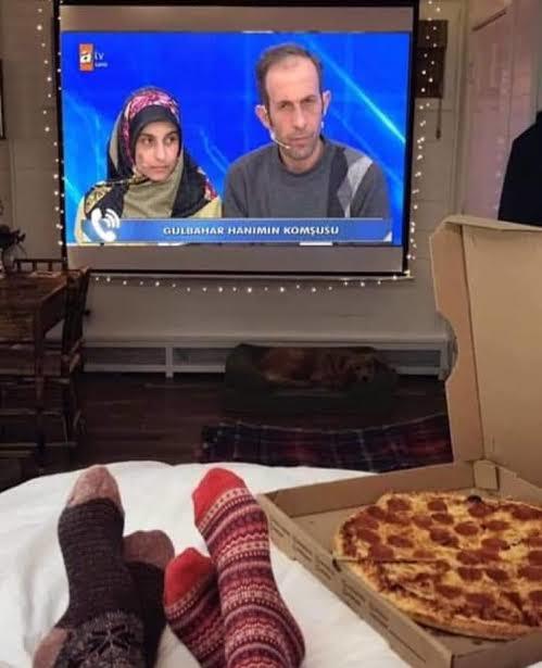Pizza neden orada anlayan?