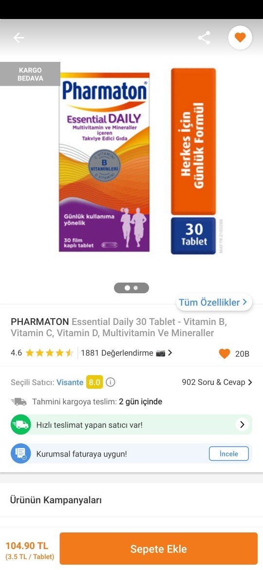 Pharmaton kullanan var mı, öneri̇yor musunuz?