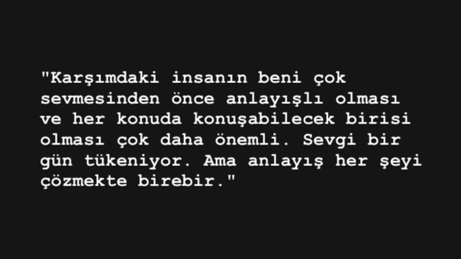 Anlayış her şeyi çözer mi?