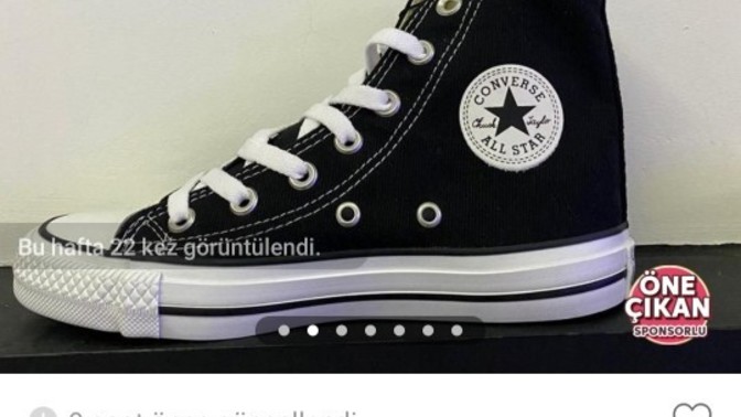 İthal converse 380 TL verilir mi?